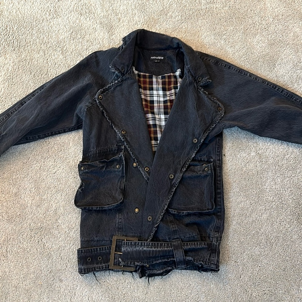 Gorgeous, punky style oversize jacket by retrofête